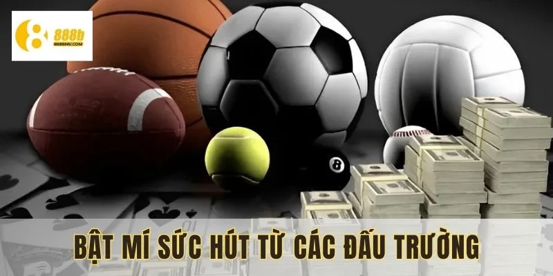 Bật mí sức hút từ các đấu trường thể thao 888B