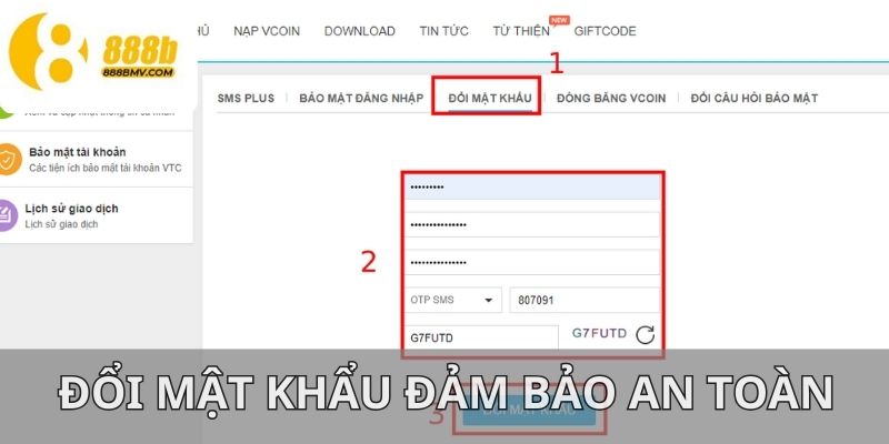 Thay đổi mật khẩu định kỳ, tránh sự xâm nhập trái phép